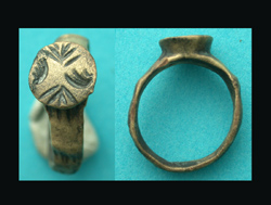 Ring, Medieval, Men's, Magic, Travelers, Mountains & Wings, 10th-14th Cent